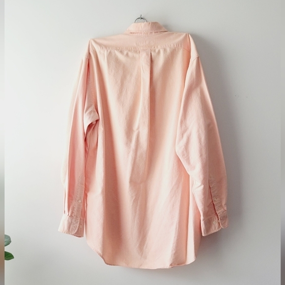Ralph‎ Lauren light orange men's button down top size XL 16.5 - Picture 5 of 5
